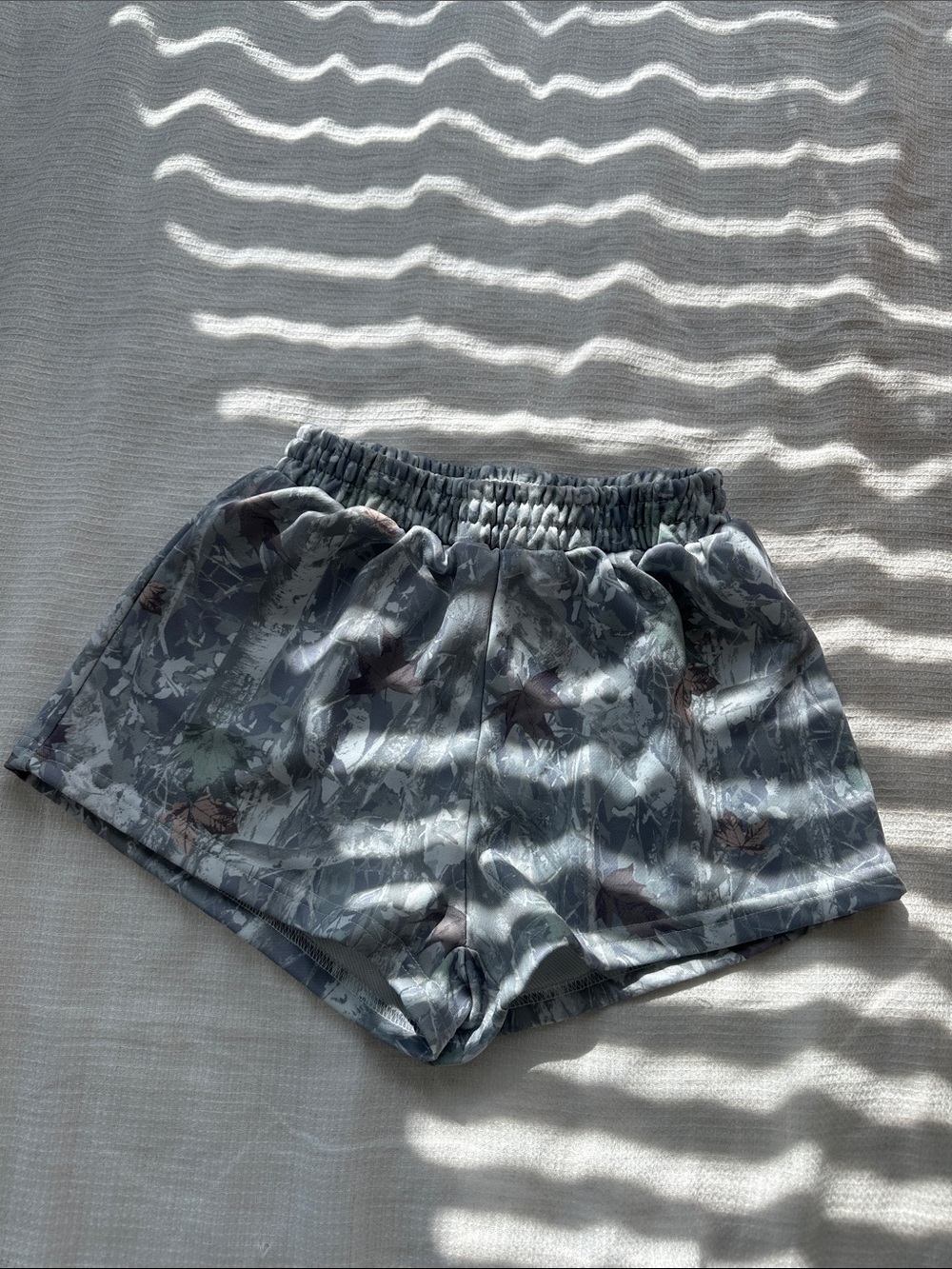 SHEIN Camouflage Athletic Shorts